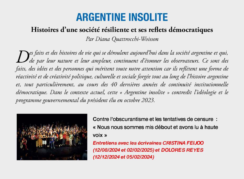 « Contre l&rsquo;obscurantisme ». Entretien avec les écrivaines Cristina Feijoo et Dolores&nbsp;Reyes